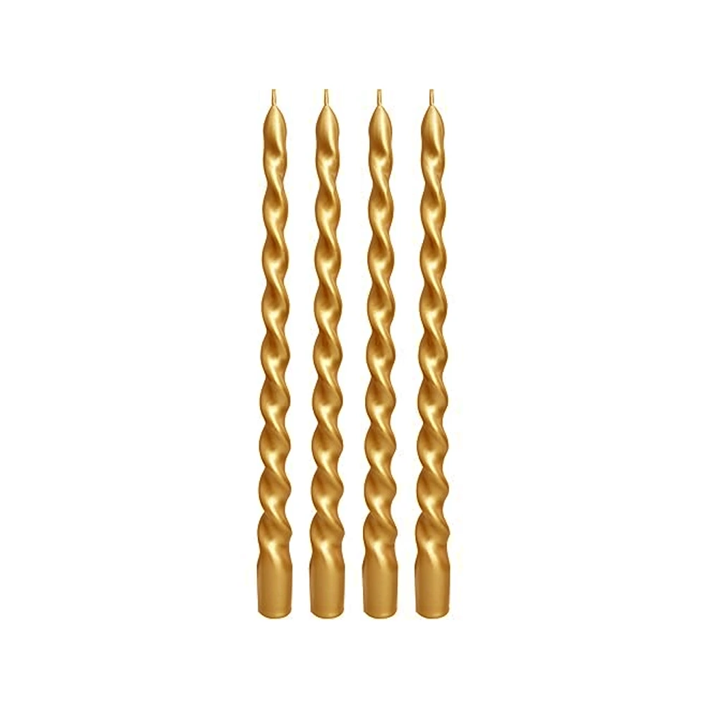 Festive candle - 205010 - gold სადღესასწაულო სანთელი, ოქროსფერი, 30სმ pg-85872color ოქროსფერი 