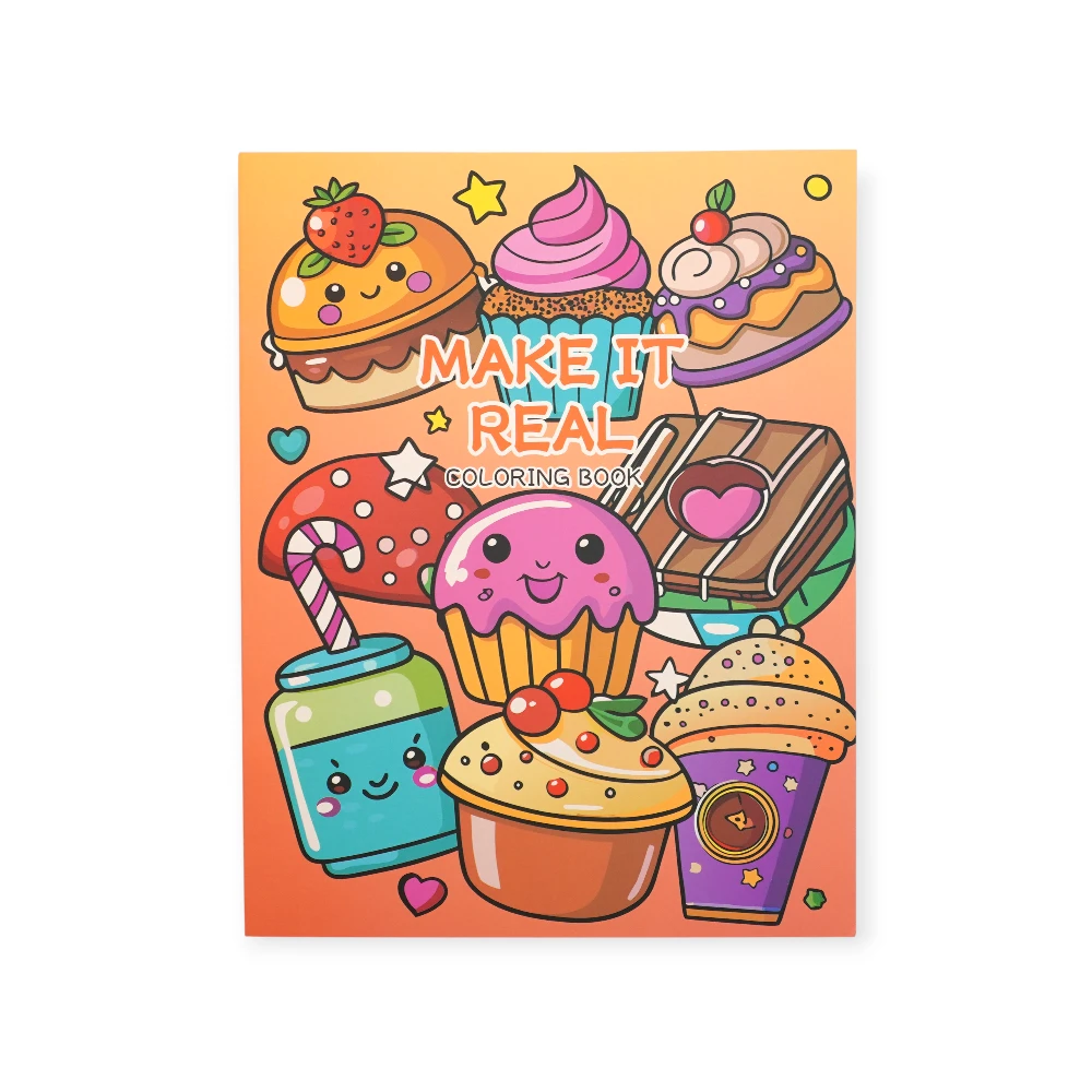 Coloring Book - TS-4 - Ice Cream - გასაფერადებელი - ნაყინი pg-85905 