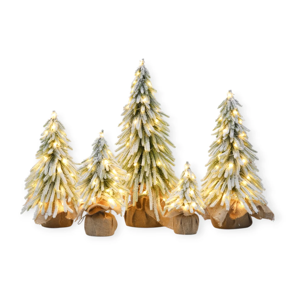 Christmas Tree - XO-SH2488TL-S - 40cm - Christmas Decoration - პატარა ნაძვის ხე 40სმ. თეთრი pg-85944 