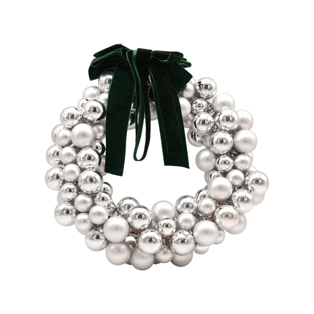 Wreath of Christmas balls - XOX-LR001-15/21 - ნაძვისხის დეკორაცია გვირგვინი pg-86014 