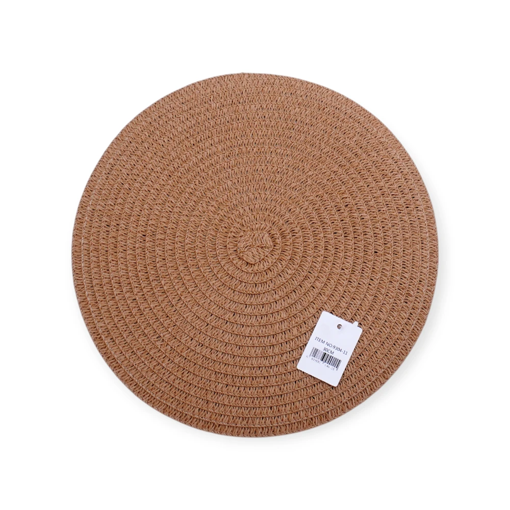 Woven Mat - 9304-11 - Tables Accessory - სამაგიდო მატი მოწნული 30 სმ pg-86030color ბეჟი 