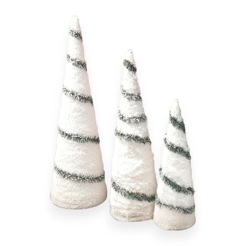 Christmas Tree - PDRTREE-1 - Decoration - საშობაო დეკორაცია, ნაძვისხე (100/80/60სმ) pg-16280color თეთრი 