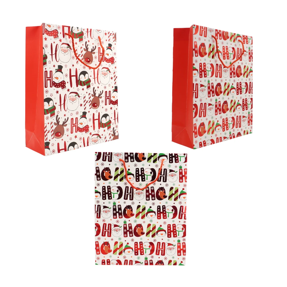 Gift Wrapping - 1969-M - Paper Bag - სასაჩუქრე საახალწლო მუყაოს ჩანთა pg-16293 