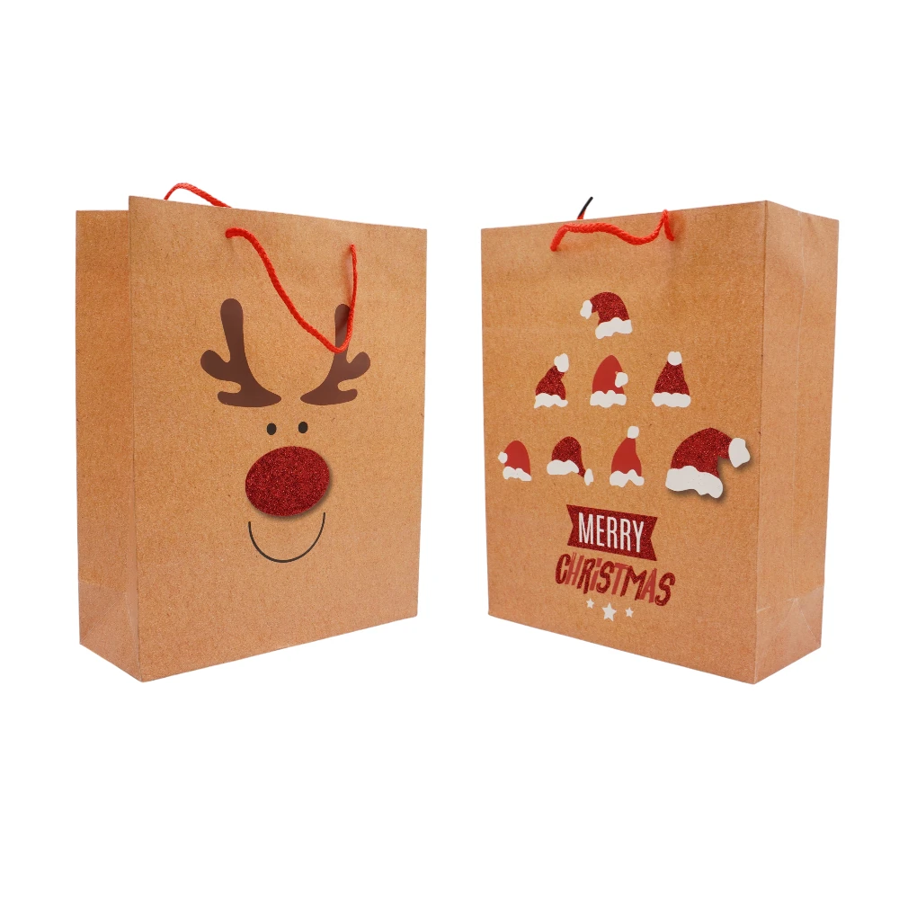 Gift Wrapping - 9118M - Paper Bag - სასაჩუქრე საახალწლო მუყაოს ჩანთა pg-16297 
