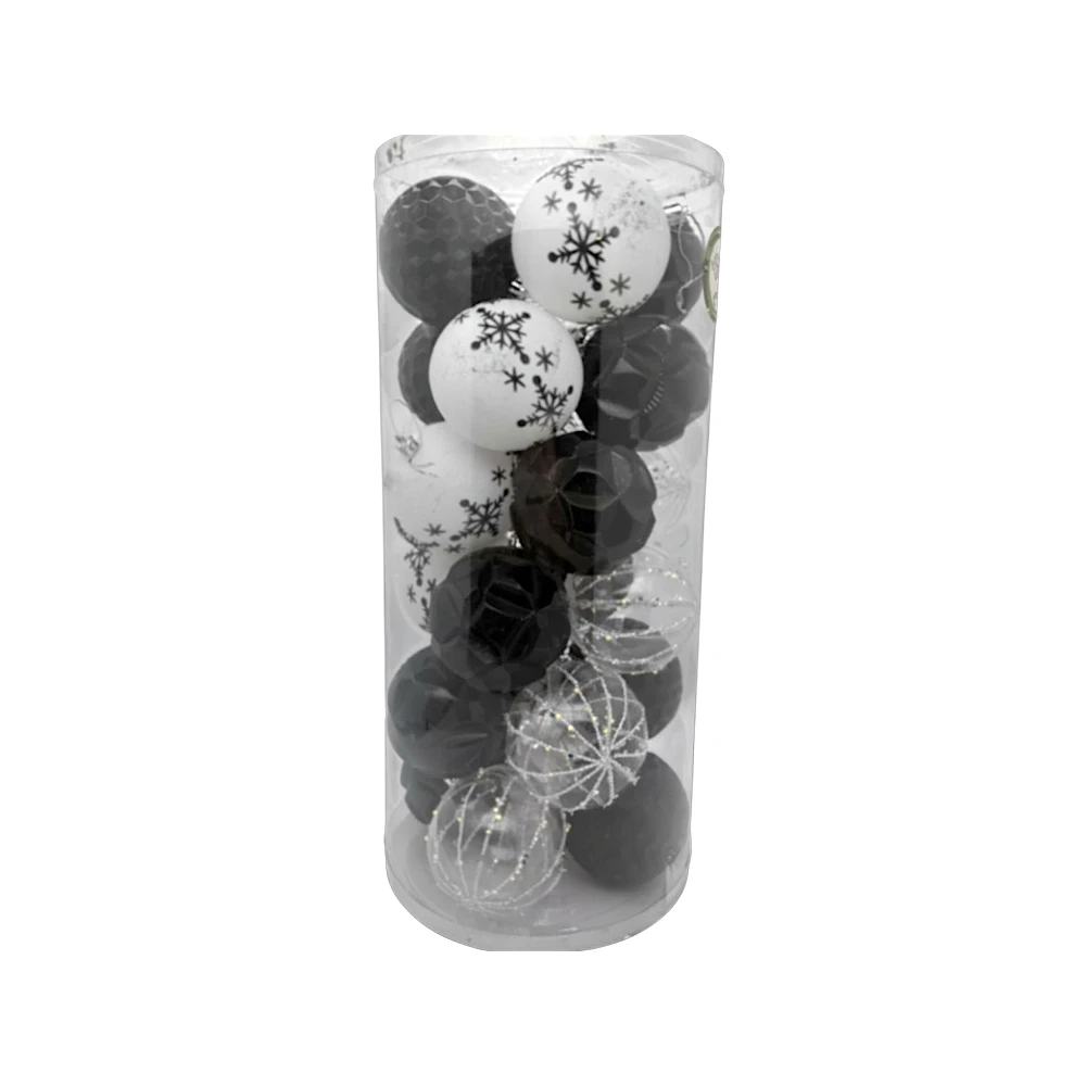 Christmas Tree Decoration - XOX-24208(8cm) - ნაძვისხის სათამაშო ბურთები pg-16314 