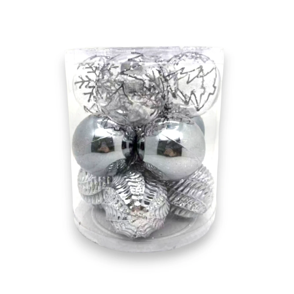 Christmas Tree Decoration  - XOX-26254 - Ball (8cm) - ნაძვისხის სათამაშო ბურთები pg-16324 