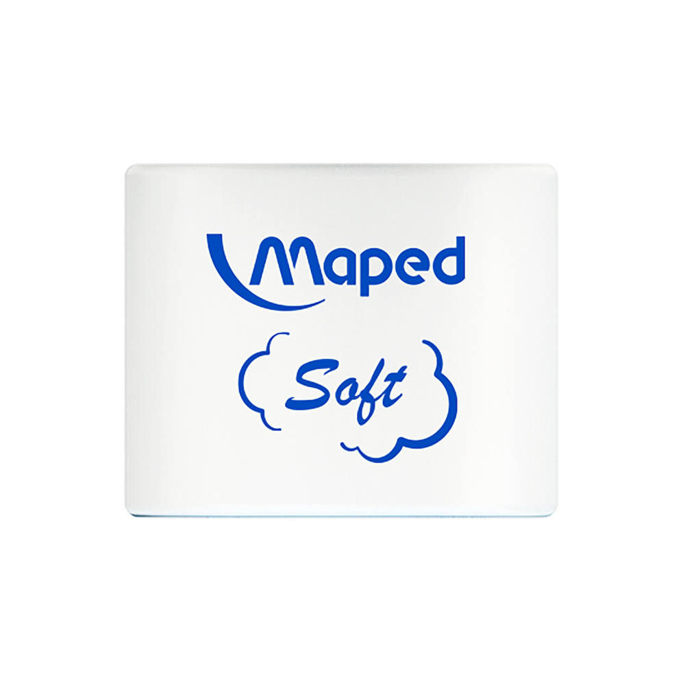 საშლელი - Maped - Eraser Soft - 049411 pg-79898 by Maped color White 