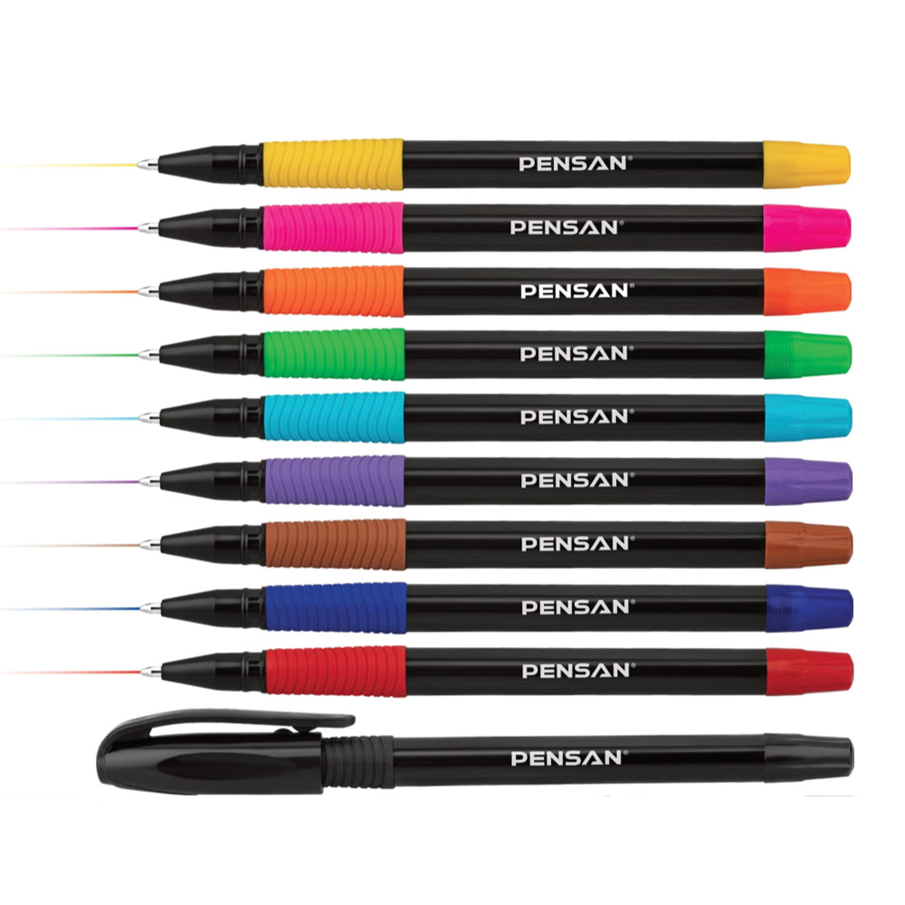 კალამი პენ-2410-10 pg-80171color მრავალფერიანი 